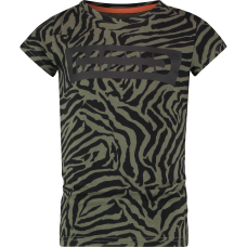 Raizzed T-shirt Verona army zebra