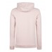 Rellix hooded sweat badge pale pink