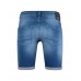 Rellix Duux shorts blue damaged denim