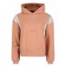 Rellix hooded vp colorblock dusty salmon