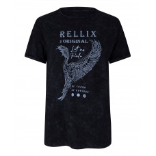 Rellix T-shirt ss bird black